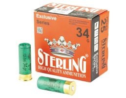 Sterling Exclusive 12 Gauge 2-3/4" #5 Bird 1-3/16 oz 25rds Shotshell - Premium Heavy Birdshot Load - 8698779951030
