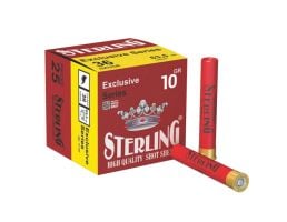 Sterling Exclusive .410 Gauge 2-1/2" #8 Bird 3/8 oz 25rds Shotshell - Light Birdshot for Small Game - 8698779961343