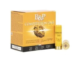 B&P Competition One 20 Gauge 2-3/4" #7.5 7/8 oz 25rds Shotshell - Target and Sporting Load - 20B78CP7