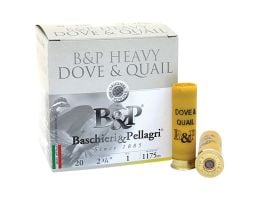 B&P Heavy Dove and Quail 20 Gauge 2-3/4" #8 1 oz 25rds Shotshell - Precision - 20BD8