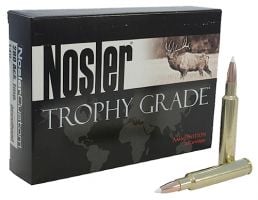 Nosler Trophy Grade 280 Rem 140 grain AccuBond Rifle Ammo, 20/Box - 48545