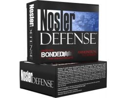 Nosler Defense 45 ACP +P 230 grain Tipped Bonded Handgun Ammo, 20/Box - 39873