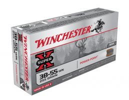 Winchester 38-55 Super X 255gr PP Ammunition, 20 Round Box - X3855