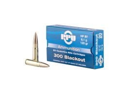 PRVI Partizan 300 AAC Blackout 125gr FPJ Ammunition 20rd Box - PP300