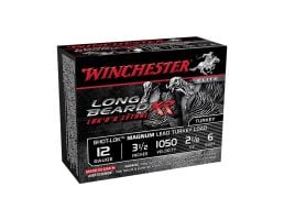 Winchester 12ga 3.5"6 Long Beard XR Turkey Shotgun Ammunition, 10 Rounds  STLB12LM6