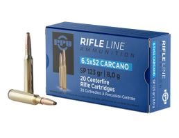 Prvi Partizan 6.5x52 Carcano SP 123gr 20 Rounds Ammunition - PP6CS