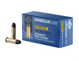 Prvi Partizan .38 Special LRN 158gr 50 Rounds Ammunition - PPH38SL