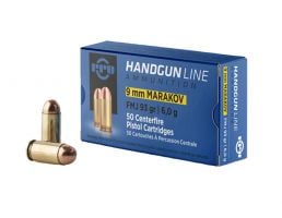 Prvi Partizan 9x18 Makarov FMJ 93gr 50 Rounds Ammunition - PPH9MF
