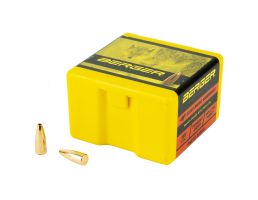 Berger Bullets FB Varmint, .224 Diameter, 22 Caliber, 40gr, Flat Base Hollow Point, 100 Count