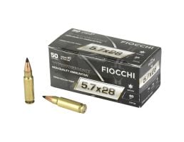 Fiocchi Hyperformance 5.7x28mm Ammunition, 50 Rounds Hollow Point 40Gr - 57PT40