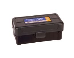 Frankford Arsenal 50 Round Ammo Box, fits 38 Special, 357 Mag, 38 Super, Gray - 1083784