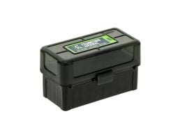 Frankford Arsenal 50 Round Ammo Box, fits 17 Rem, .222/.223 Rem, Gray - 1083786