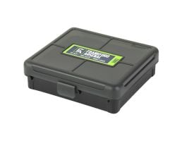 Frankford Arsenal 100 Round Ammo Box, fits 32ACP, 380ACP, 9mm, Gray - 1083797