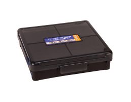 Frankford Arsenal 100 Round Ammo Box, fits 10mm, 40S&W, 45ACP, Gray - 1083798