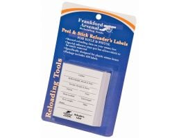 Frankford Arsenal Pistol and Rifle Reloader's Labels, 100 Pack