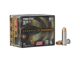 Federal Premium .38 Special Ammunition, 20 Rounds JHP 130Gr - P38HSD1