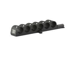GG&G 12 Gauge Side Saddle Shell Holder, 6 Shells Black
