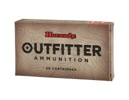 Hornady Outfitter .338 Win Mag Ammunition, 20 Rounds CX 225Gr - 823394