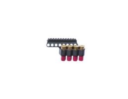 Mesa Tactical SureShell 12 Gauge Top Mount Carrier and Rail, 6 Shells Black