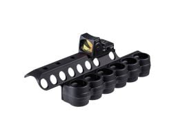 Mesa Tactical SureShell 12 Gauge Carrier w/Reflex Mount, 6 Shells Black