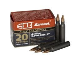 Barnaul Barnaul .223 Remington Ammunition, 20 Rounds FMJ 62Gr - BRN223REMFMJBT62