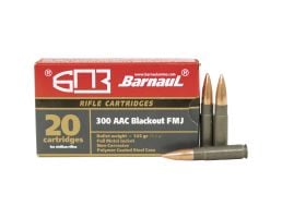 Barnaul Barnaul .300 AAC Blackout Ammunition, 20 Rounds FMJ 145Gr - BRN 300BLK FMJ145