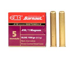 Barnaul Barnaul .410 Gauge Ammunition, 5 Rounds Rifled Slug - BRN41073MAG100