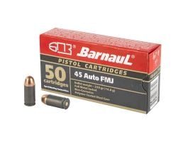 Barnaul Barnaul .45 ACP Ammunition, 50 Rounds FMJ 230Gr - BRN45AUTOFMJ230