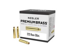 Nosler .223 Remington Small Rifle Premium Brass, 50rds