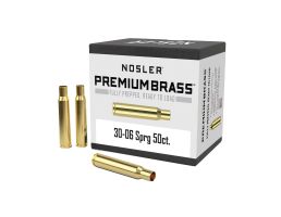 Nosler .30-06 Springfield Large Rifle Premium Brass, 50rds