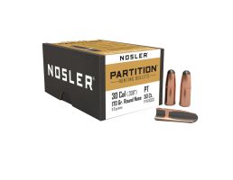 Nosler Partition .30 Cal JFB RN Rifle Bullet, 170 gr 0.308" 50rds