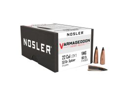 Nosler Varmageddon .22 Cal JPT FB Rifle Bullet, 53 gr 0.224" 100rds