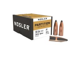 Nosler Partition .35 Cal JFB Rifle Bullet, 250 gr 0.358" 50rds