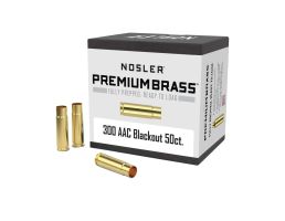 Nosler .300 AAC Blackout Rifle Premium Brass, 50rds