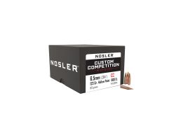 Nosler Custom Competition 6.5mm JHPBT Rifle Bullet, 123 gr 0.264" 250rds