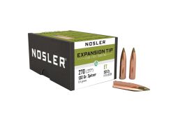 Nosler Expansion Tip .270 Cal CBTPT Rifle Bullet, 130 gr 0.277" 50rds