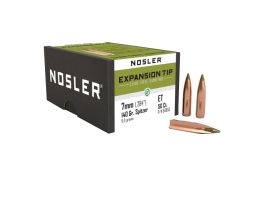 Nosler Expansion Tip 7mm CBTPT Rifle Bullet, 140 gr 0.284" 50rds