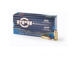 PRVI Partizan .40 S&W 180gr JHP 50 Rounds Ammunition - PPD40