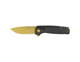 SOG Knives Terminus XR LTE 2.95" Clip Point Folding Knife, Gold - SOGTM1033BX
