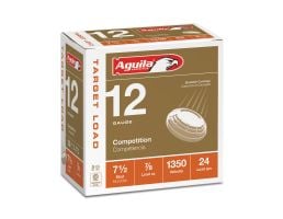 Aguila Competition 12 Gauge 2-3/4 inches 9 Shot 7/8 oz International Lead Shotshell, Birdshot, 25/Box - 1CHB1254