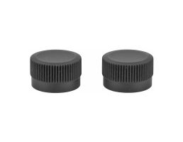 Trijicon ACOG Adjuster Caps, Fits 1.5x16S, 1.5x24, 2x20, 3x24 and 3x30 Models, Black Finish