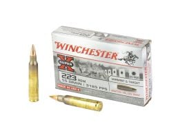 Winchester Super-X .223 Remington Ammunition, 20 Rounds BTHP 55Gr - W223HP55