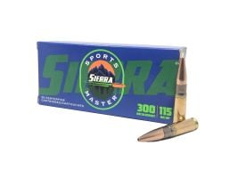 Sierra Sports Master .300 AAC Blackout Ammunition, 20 Rounds Hollow Point 115Gr - A211634