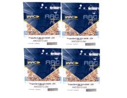 AAC 223 (.224) 55gr FMJ-BT 1000/Ct Projectiles - 1000
