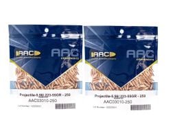 AAC 223 (.224) 55gr FMJ-BT 500/Ct Projectiles - 500