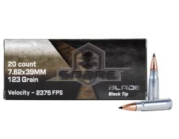 AAC "Sabre Blade Black Tip" 7.62x39mm 123 Grain SSSC 20Rd Box