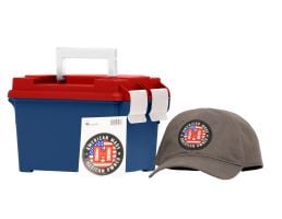 Hornady America 250th Anniversary 6.5 Creedmoor 140gr BTHP Match 250rd Ammo Can - 81479