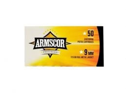 Armscor 9mn 115 gr FMJ 50 Rounds Ammunition