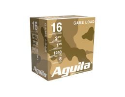Aguila 16 Gauge 2-3/4" #8 1-1/8 Ounce 25rds
