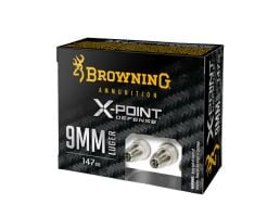 Browning X-Point Defense 115 gr X-Point 9mm Ammunition For Sale